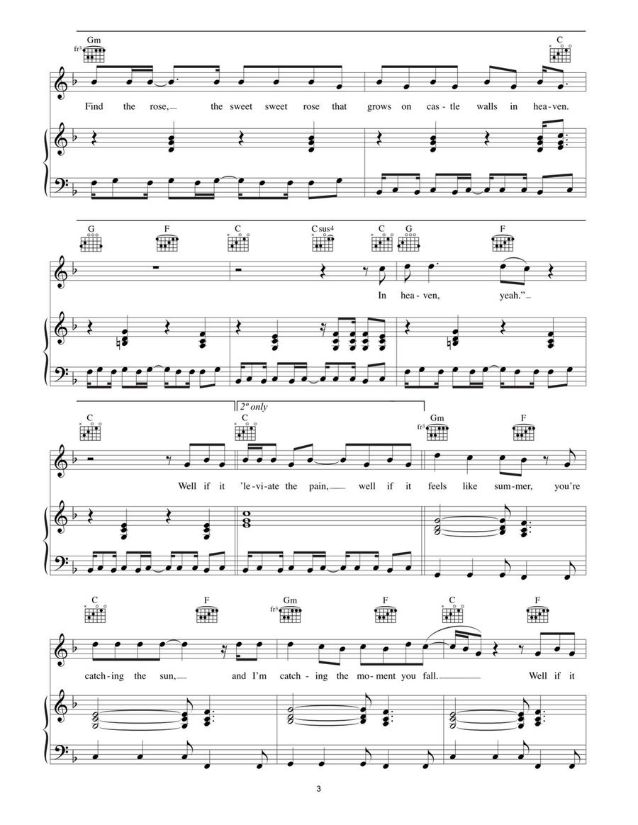 Hey Dude Hey Dude Piano, Vocal, Guitar scores gallery preview page 3