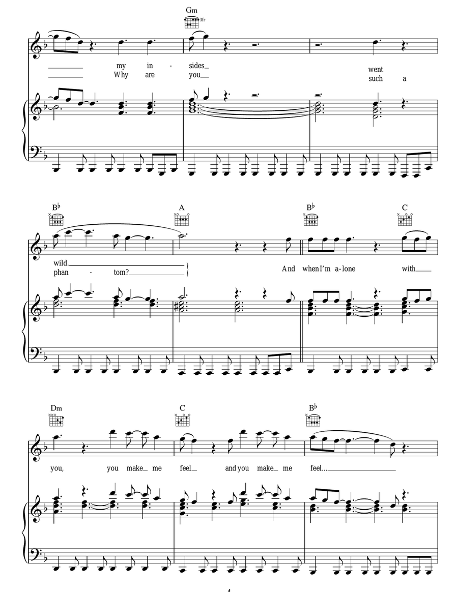 When I'm Alone When I'm Alone Acoustic Guitar scores gallery preview page 4