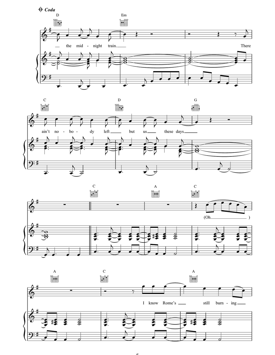 These Days These Days Acoustic Guitar scores gallery preview page 5