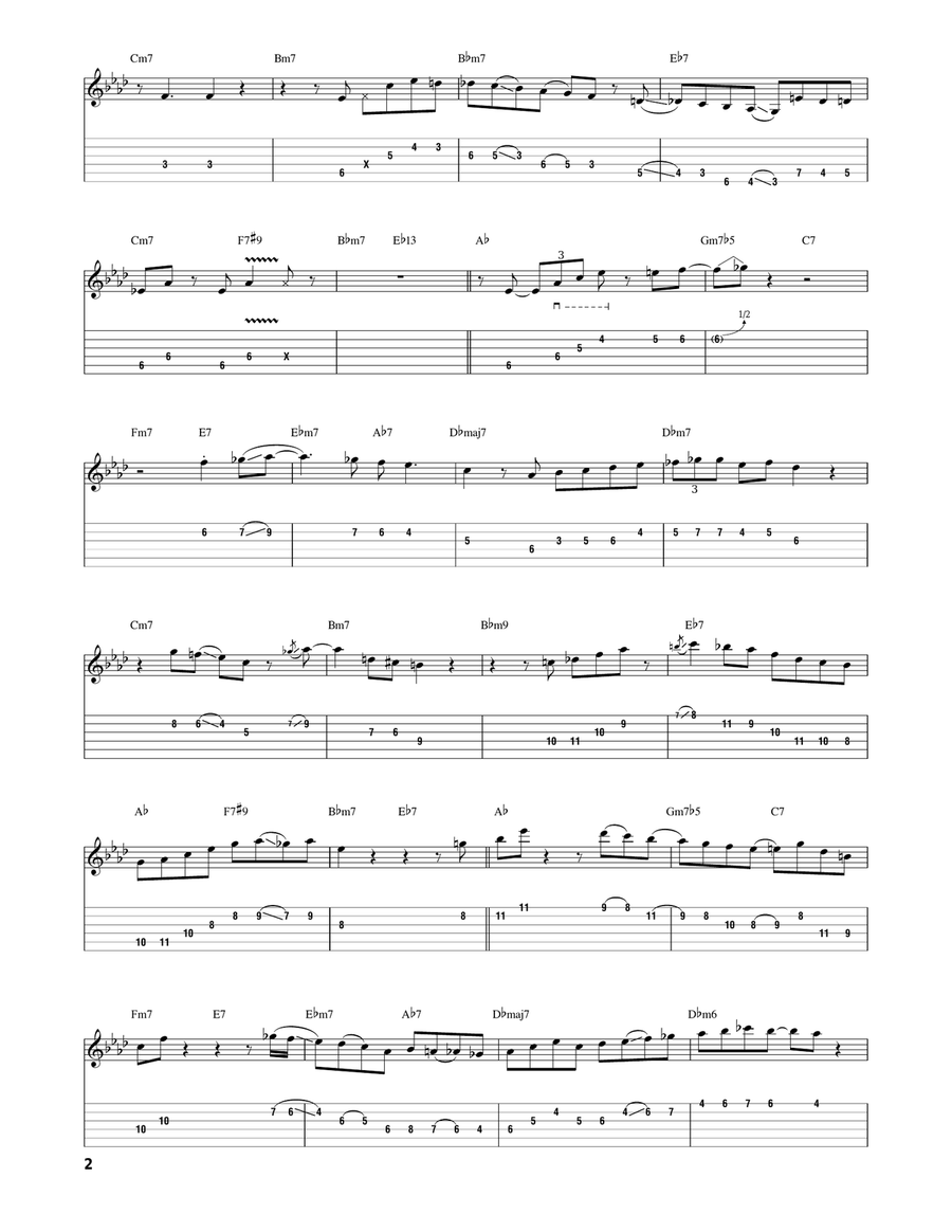 Freight Trane Freight Trane Electric Guitar scores gallery preview page 2