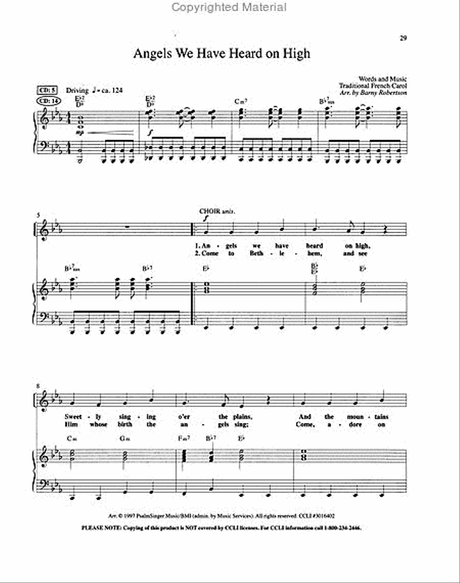 Help! My Kids Have to Sing At Christmas (Book & CD) Children's Choir scores gallery preview page 3