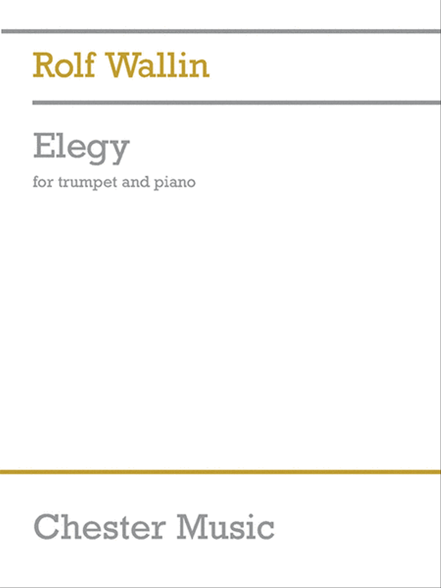 Elegy Elegy Trumpet Solo scores gallery preview page 1