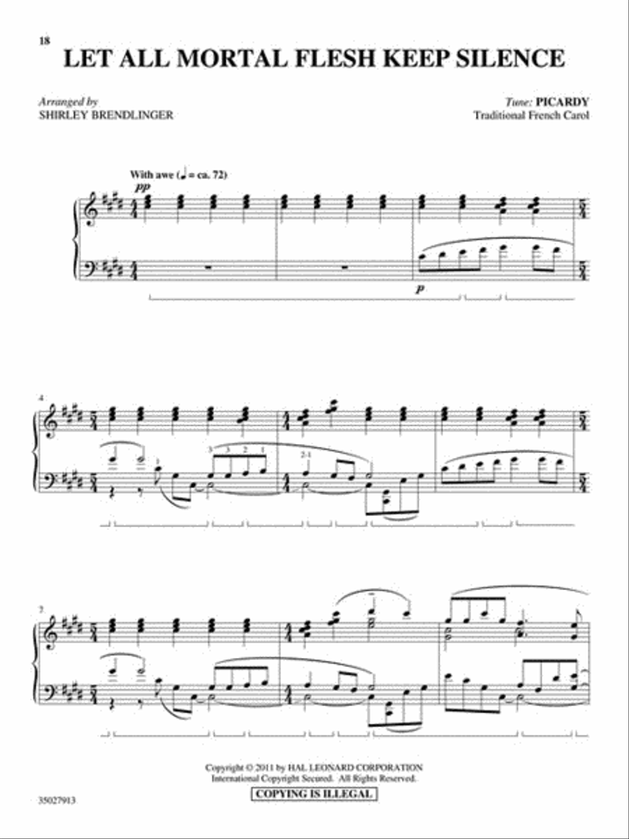 The Holly and the Ivory The Holly and the Ivory Piano Solo scores gallery preview page 3