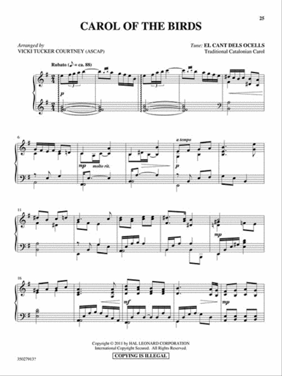 The Holly and the Ivory The Holly and the Ivory Piano Solo scores gallery preview page 5