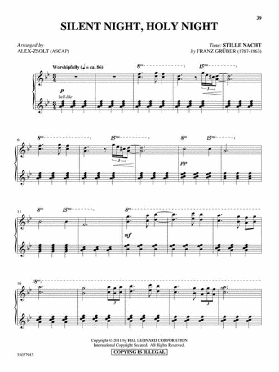 The Holly and the Ivory The Holly and the Ivory Piano Solo scores gallery preview page 7