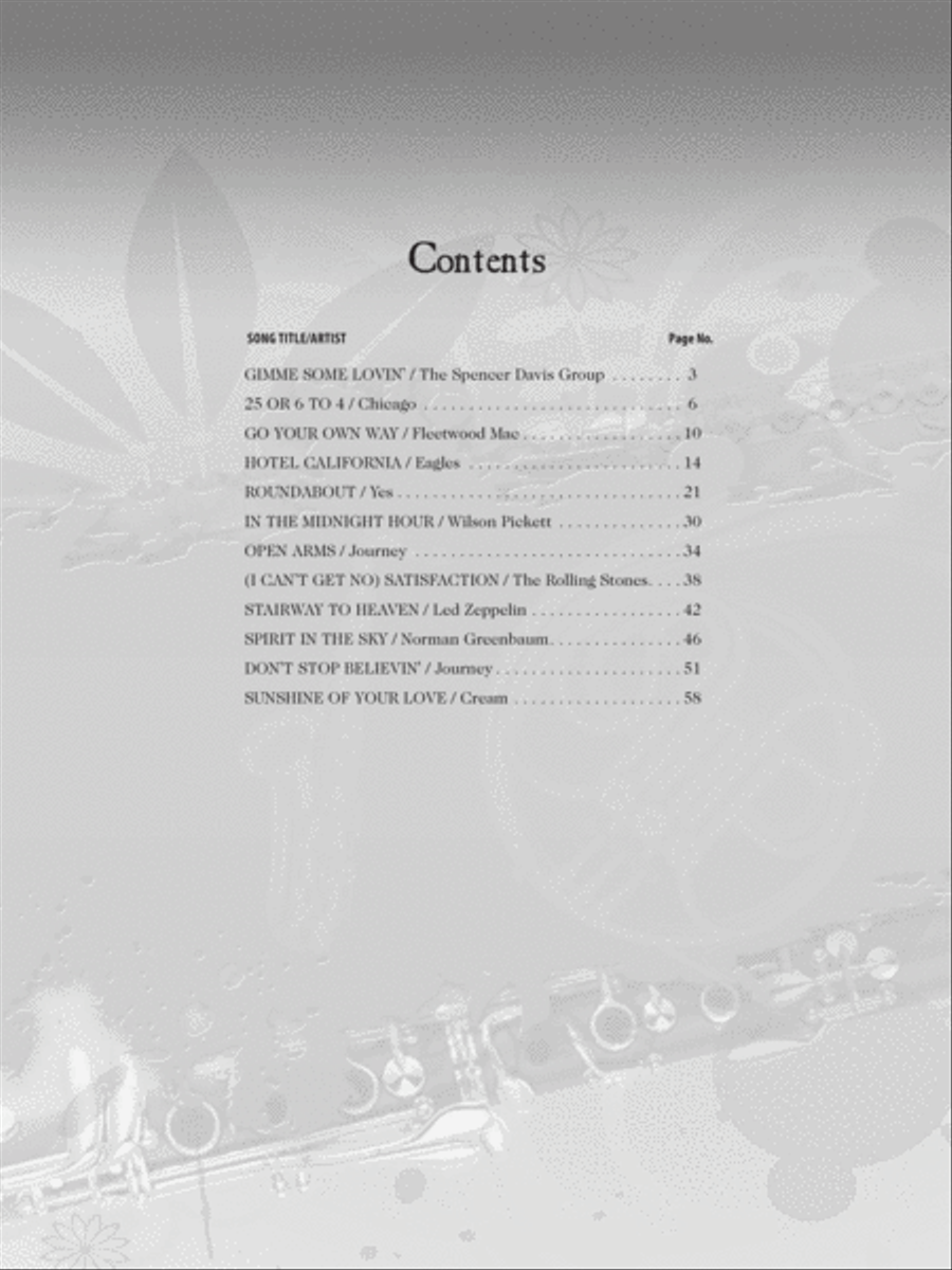 Classic Rock Instrumental Solos for Strings Violin Solo scores gallery preview page 3