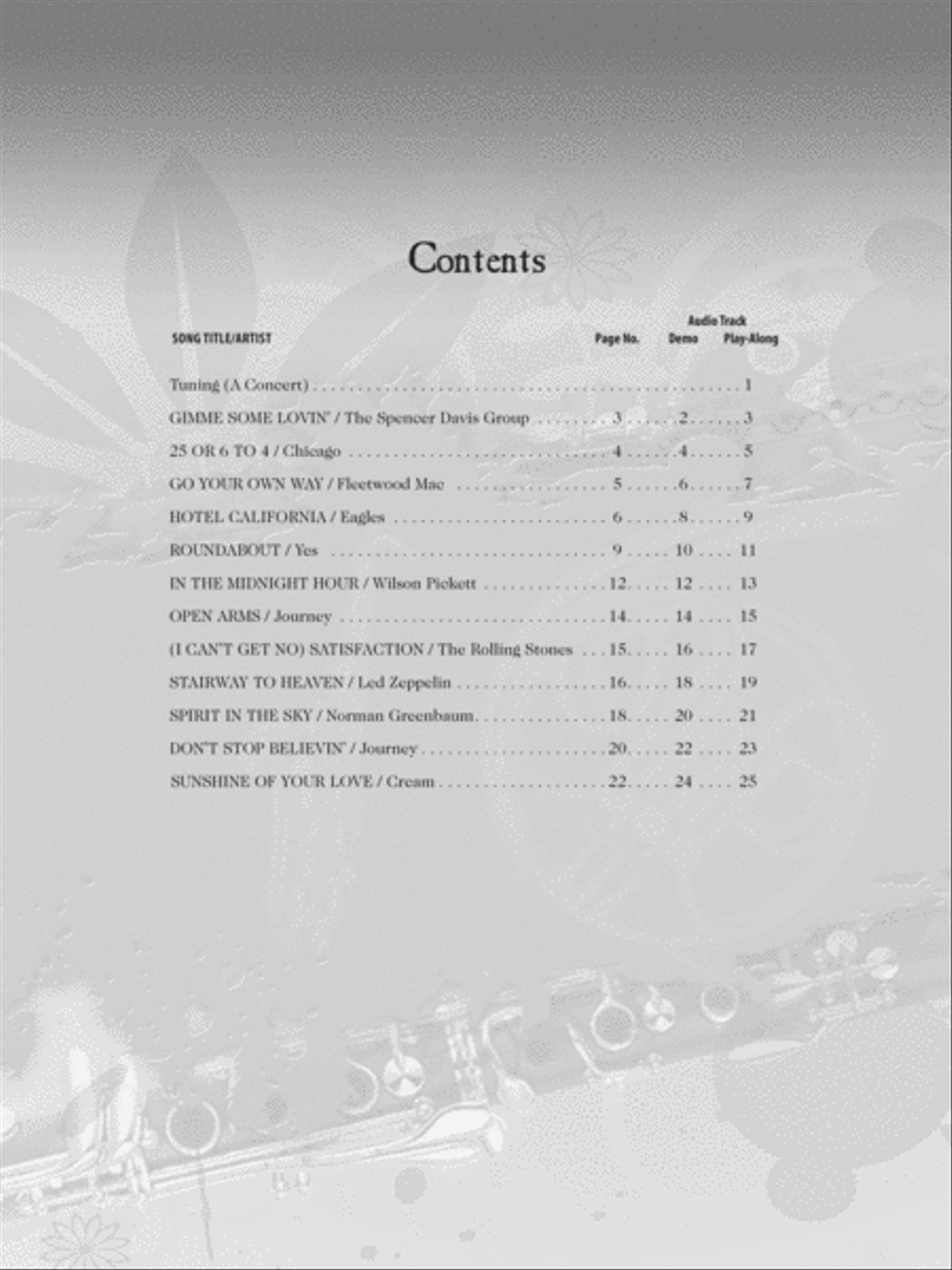 Classic Rock Instrumental Solos for Strings Violin Solo scores gallery preview page 6