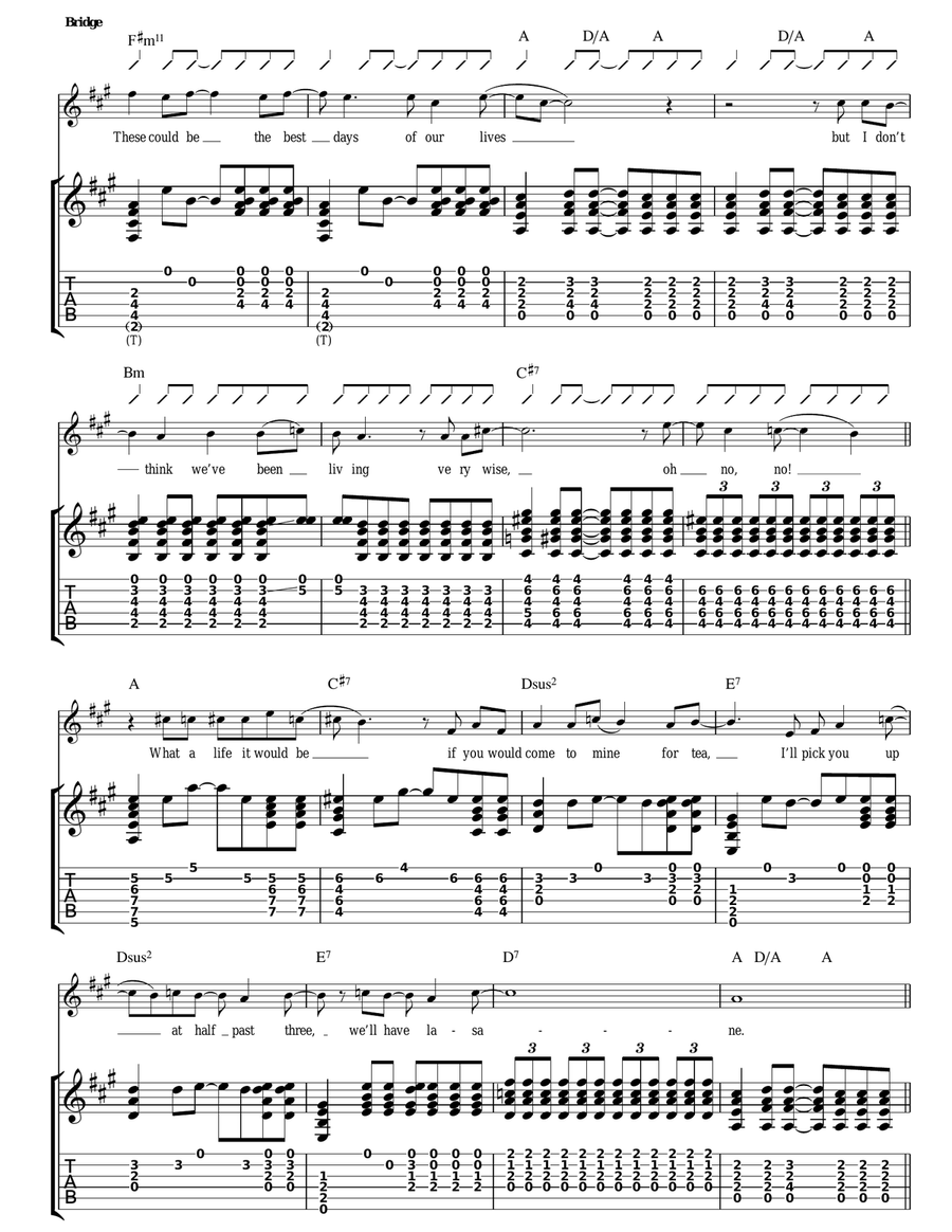 Digsy's Dinner Digsy's Dinner Acoustic Guitar scores gallery preview page 3