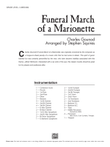 Funeral March of a Marionette: Score mini preview