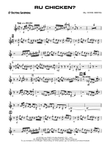 R U Chicken?: E-flat Baritone Saxophone