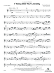 If Today Was Your Last Day: 1st B-flat Trumpet