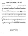 Comin' Up Christmas Time: 1st Percussion