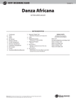 Danza Africana: Score mini preview