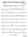 Angels from the Realms of Glory: B-flat Bass Clarinet