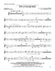 On a Clear Day: B-flat Tenor Saxophone