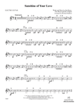 Sunshine of Your Love: Guitar