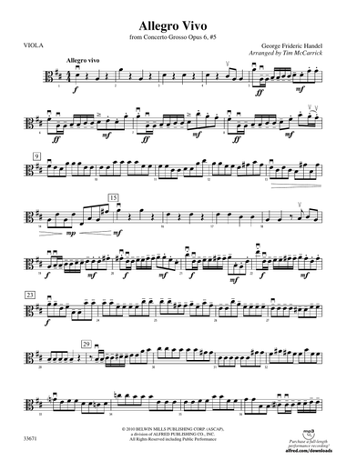 Allegro Vivo: Viola
