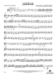 Love Drunk: E-flat Baritone Saxophone