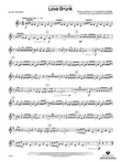 Love Drunk: 2nd B-flat Trumpet