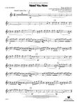 Need You Now: 1st B-flat Trumpet