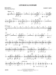 Liturgical Fanfare: 1st Percussion