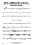 Belwin Very Beginning Band Kit #1: 1st B-flat Clarinet