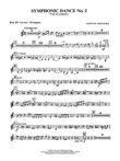 Symphonic Dance No. 2: 2nd B-flat Cornet