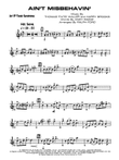 Ain't Misbehavin': B-flat Tenor Saxophone
