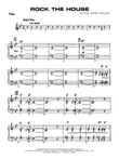 Rock the House: Piano Accompaniment mini preview