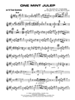 One Mint Julep: B-flat Tenor Saxophone mini preview