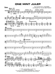 One Mint Julep: Drums mini preview