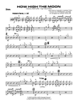 How High the Moon: Drums