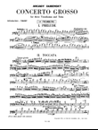 Concerto Grosso for Three Trombones and Tuba: Trombone 1