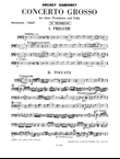 Concerto Grosso for Three Trombones and Tuba: Trombone 3