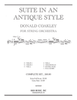 Suite In An Antique Style - Rondo