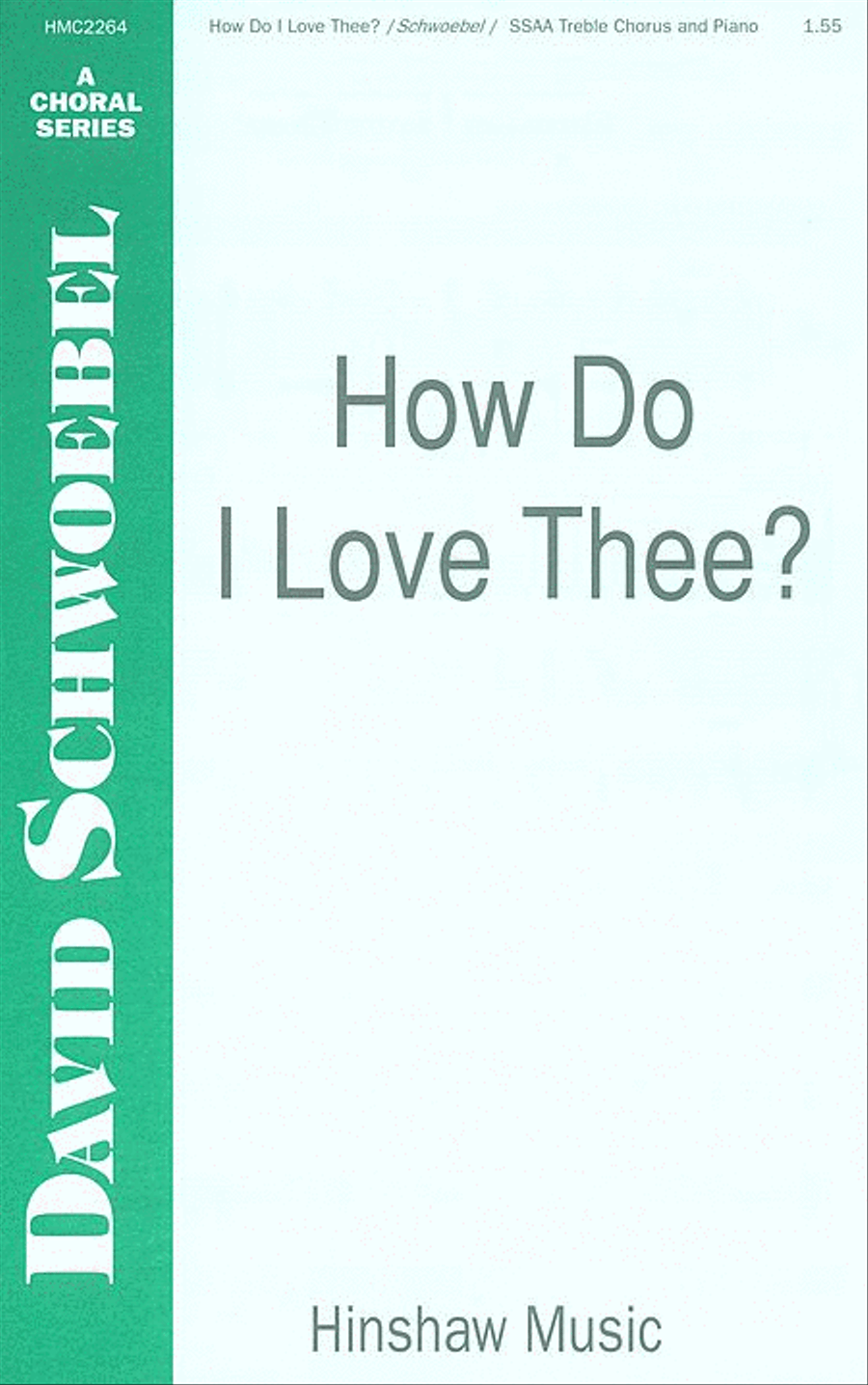 How Do I Love Thee SSAA scores gallery preview page 1