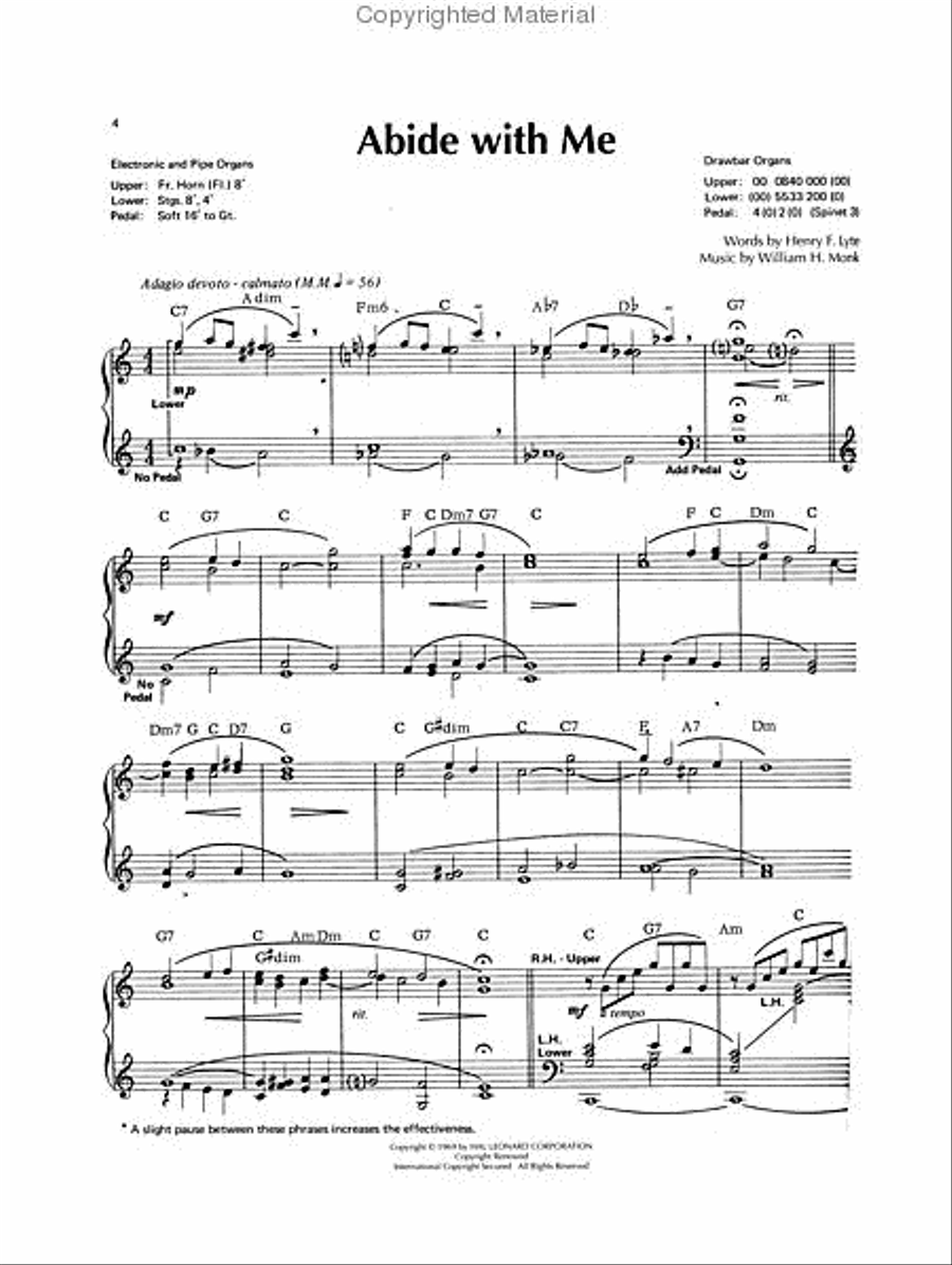 Sunday Solos for Organ Sunday Solos for Organ Organ Solo scores gallery preview page 2