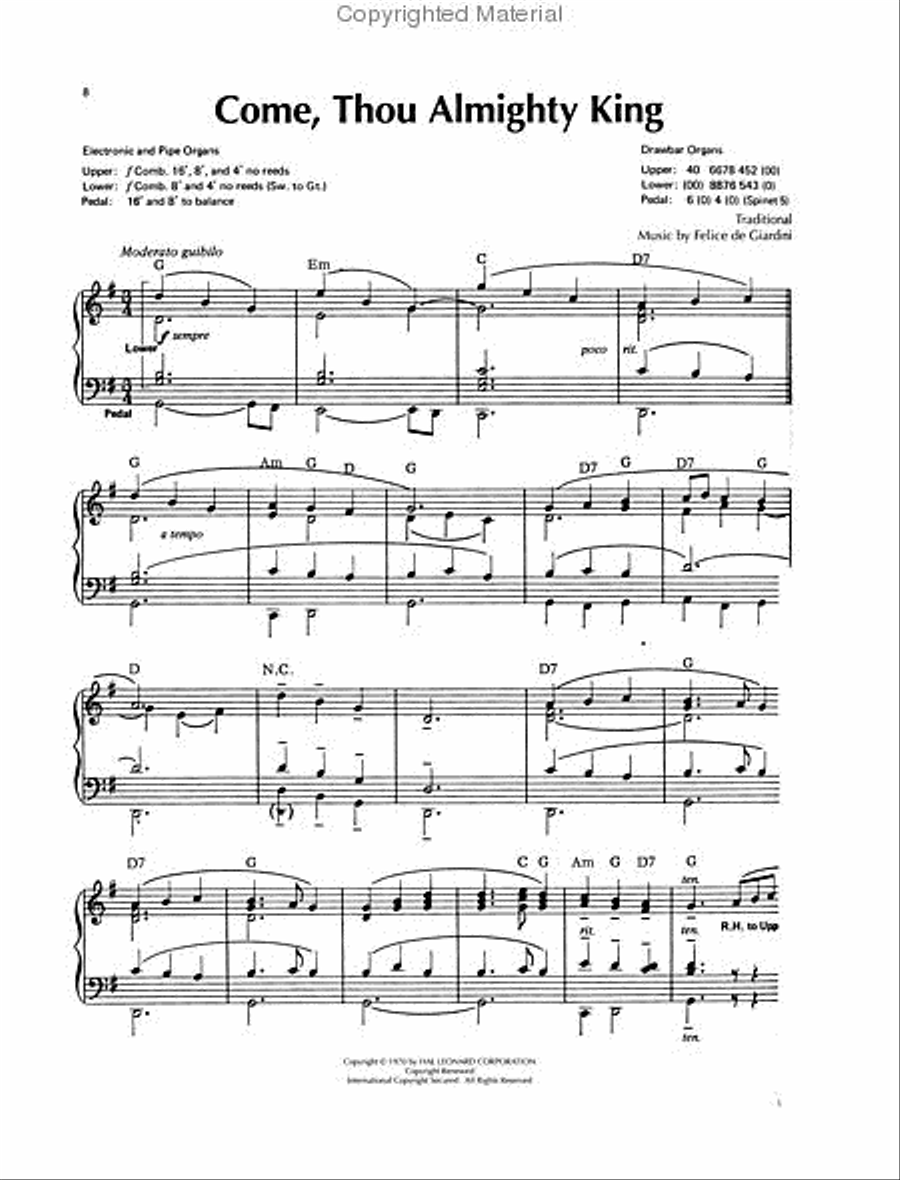 Sunday Solos for Organ Sunday Solos for Organ Organ Solo scores gallery preview page 3