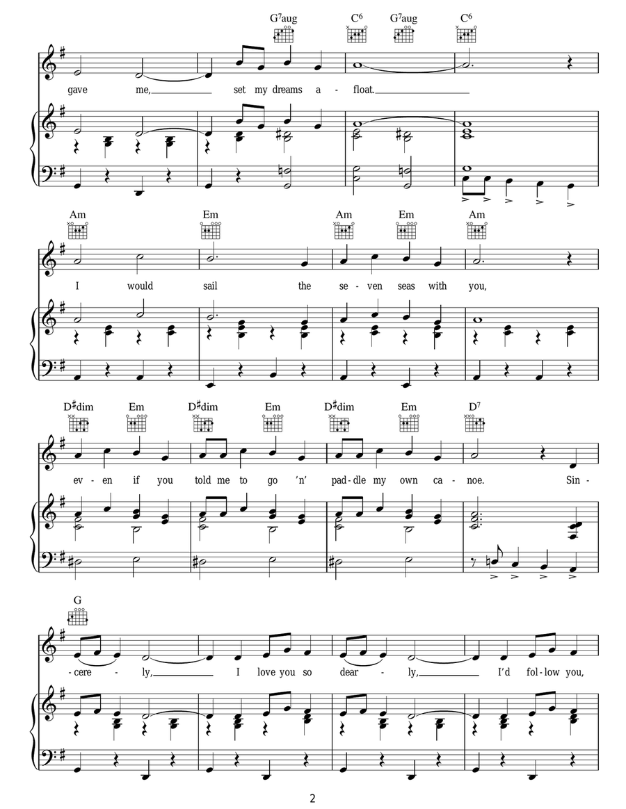 Dreamboat Dreamboat Guitar scores gallery preview page 2