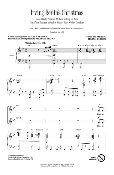 Irving Berlin's Christmas (Medley)