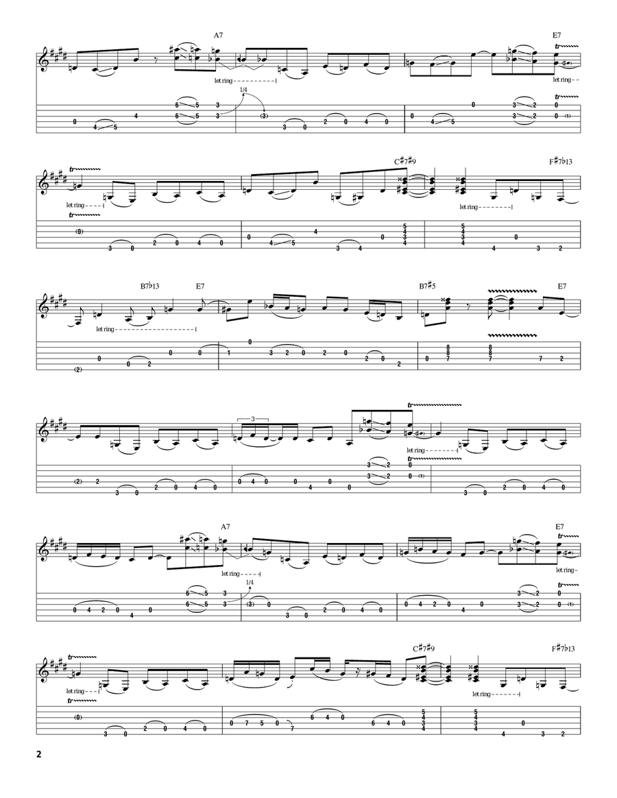 Hole Diggin' Hole Diggin' Acoustic Guitar scores gallery preview page 2