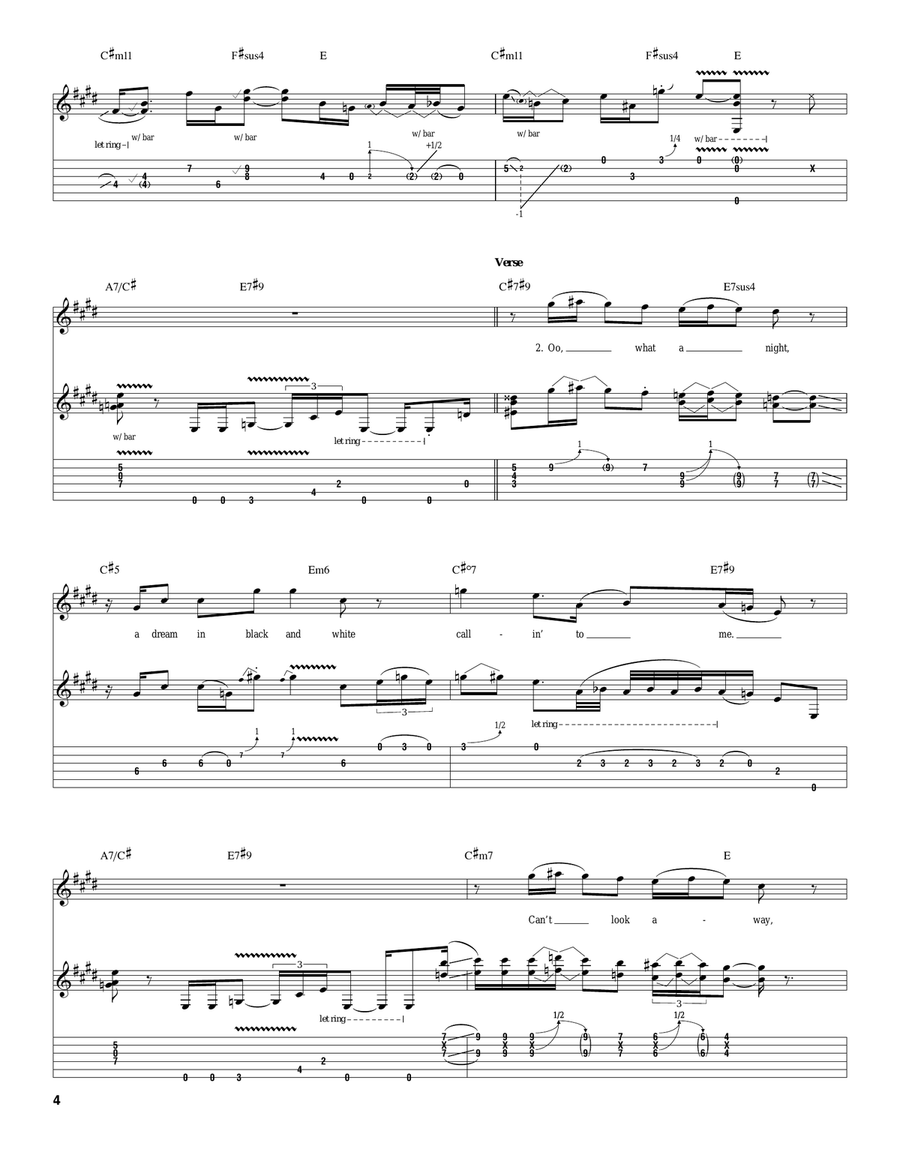 Lady P Lady P Acoustic Guitar scores gallery preview page 4