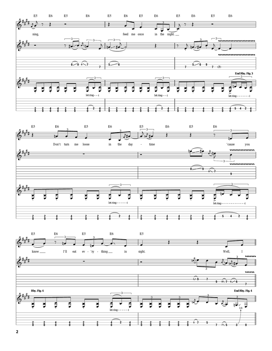 Same As You Same As You Acoustic Guitar scores gallery preview page 2