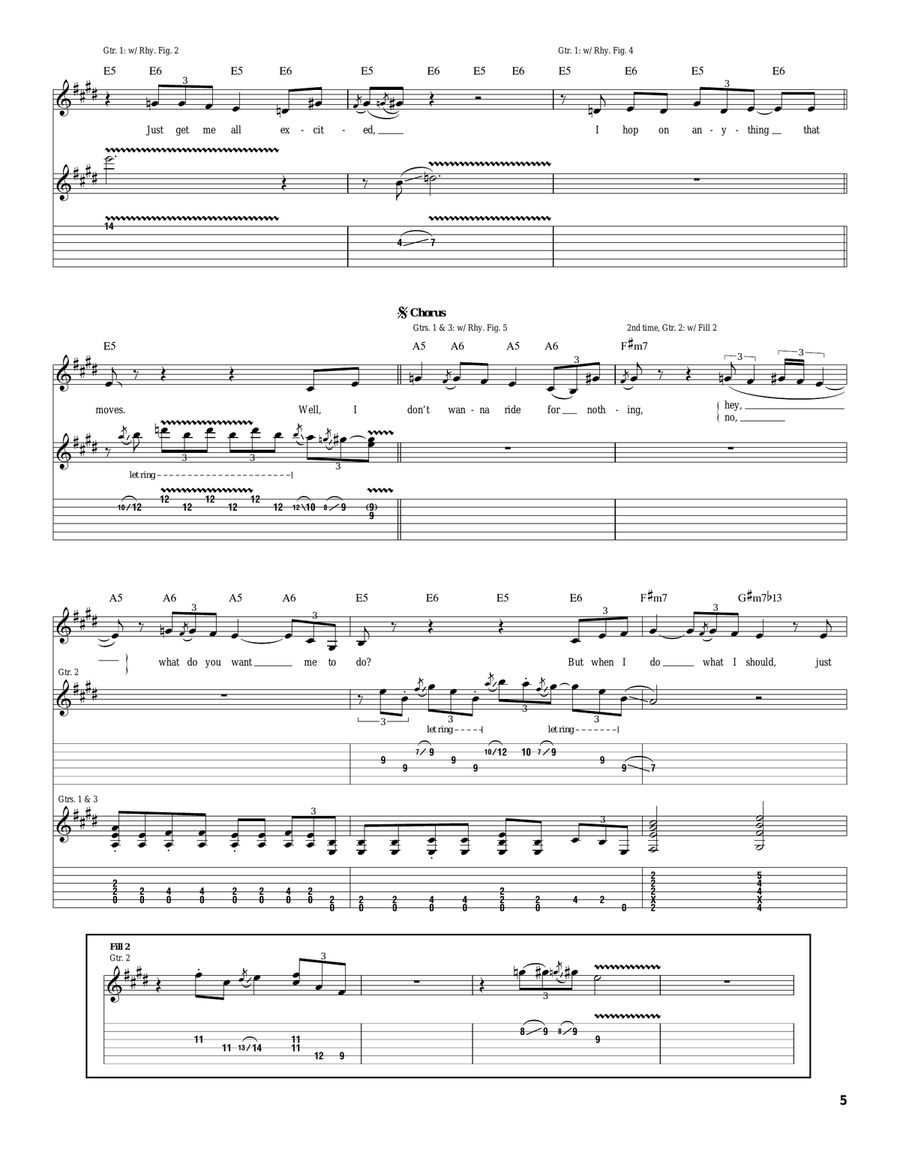 Same As You Same As You Acoustic Guitar scores gallery preview page 5