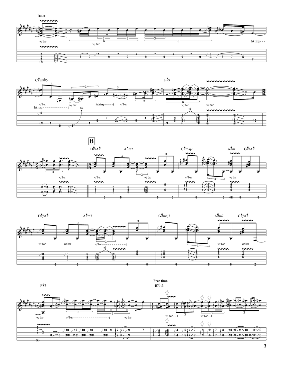 That Hurts That Hurts Acoustic Guitar scores gallery preview page 3