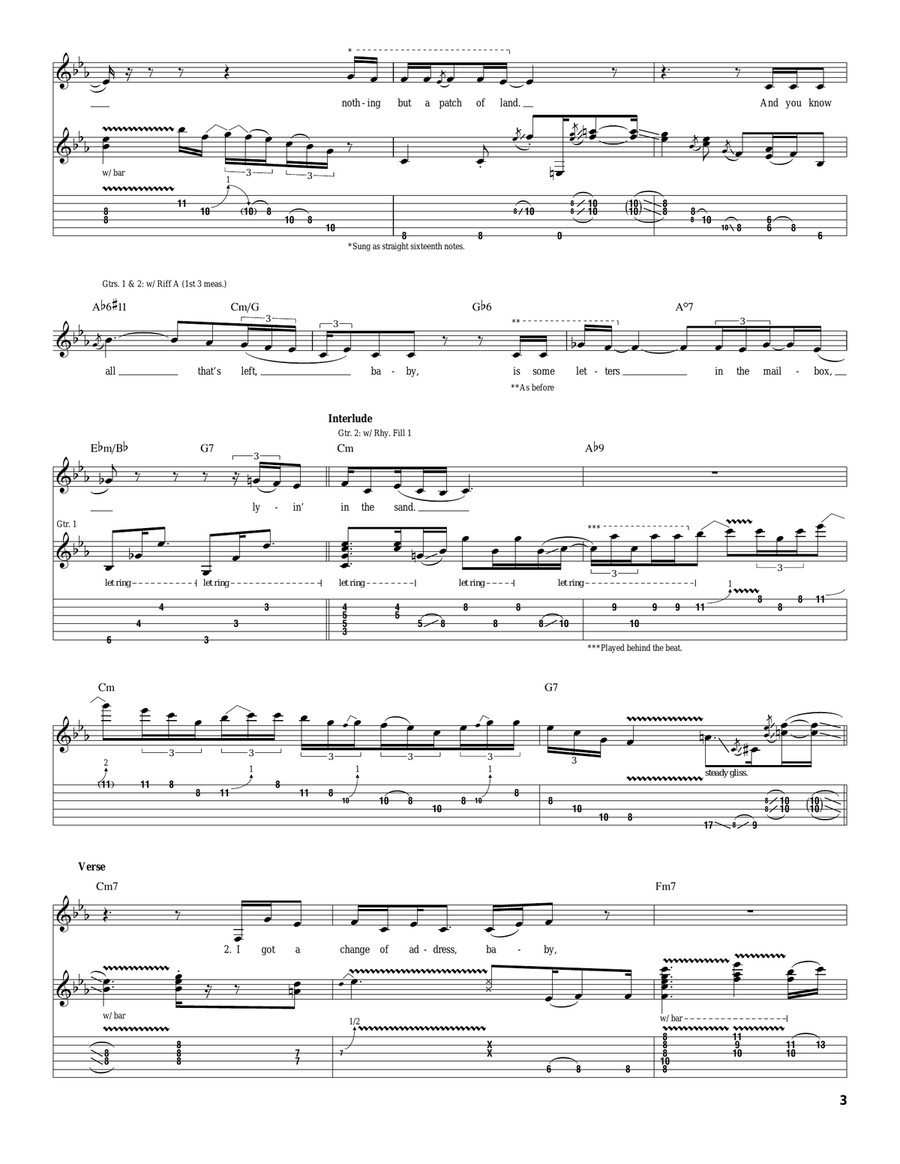 Tore Down House Tore Down House Acoustic Guitar scores gallery preview page 3