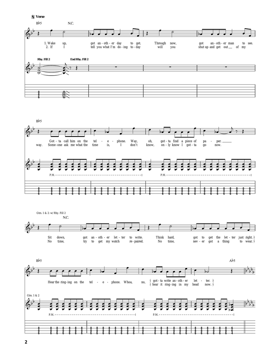 Got The Time Got The Time Acoustic Guitar scores gallery preview page 2
