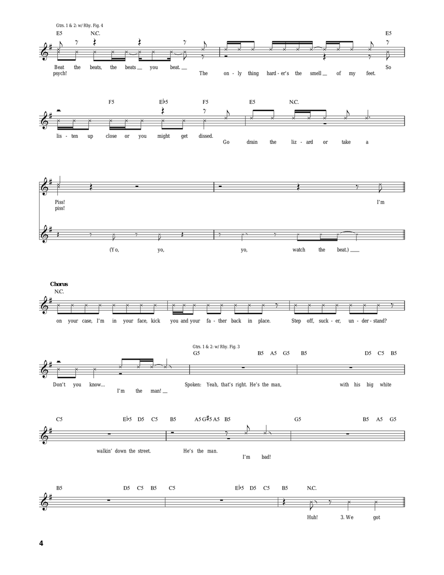 I'm The Man '91 I'm The Man '91 Acoustic Guitar scores gallery preview page 4