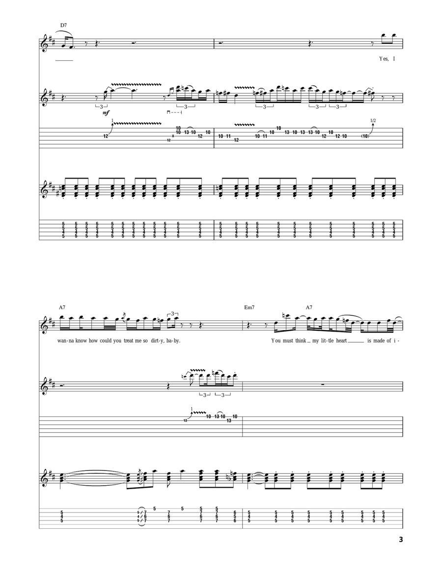 Stone Crazy Stone Crazy Acoustic Guitar scores gallery preview page 3