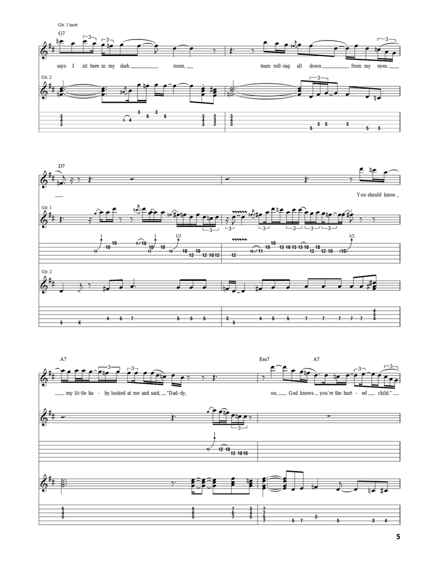 Stone Crazy Stone Crazy Acoustic Guitar scores gallery preview page 5